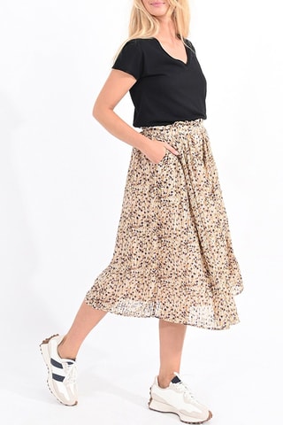 Gonna a campana - Beige - Molly Bracken