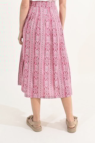 Gonna midi a vita alta - Rosso - Molly Bracken