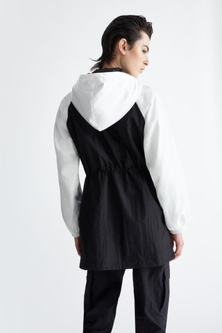 Parka à capuche - Noir