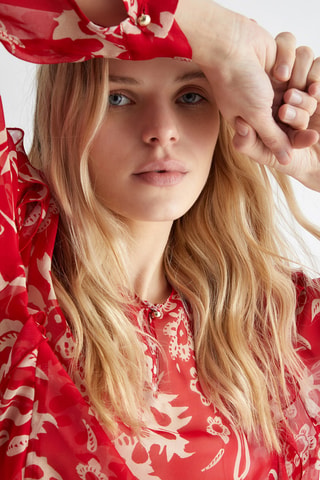 Blouse - Rouge