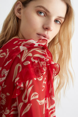 Blouse - Rouge
