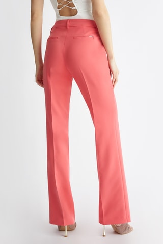 Pantaloni a vita alta - Rosa