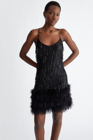 Robe droite - Noir