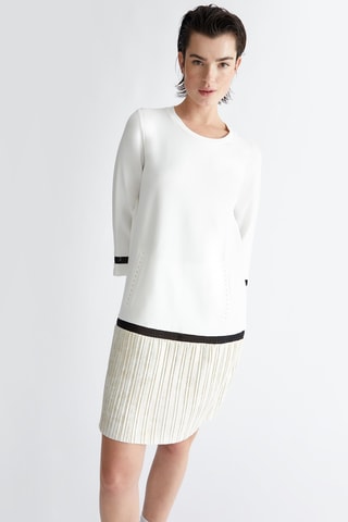Robe sweat - Blanc