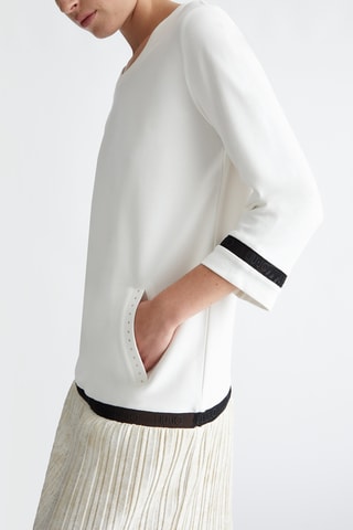 Robe sweat - Blanc