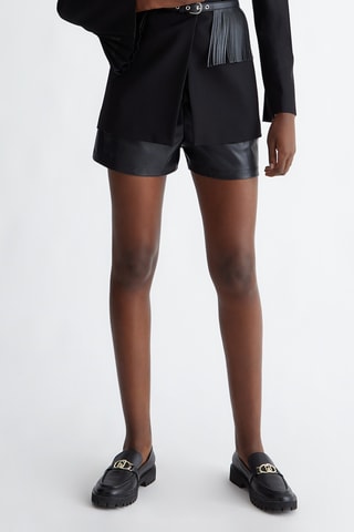 Short taille haute - Noir