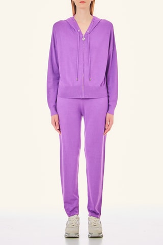 Sweat à capuche et pantalon - Violet