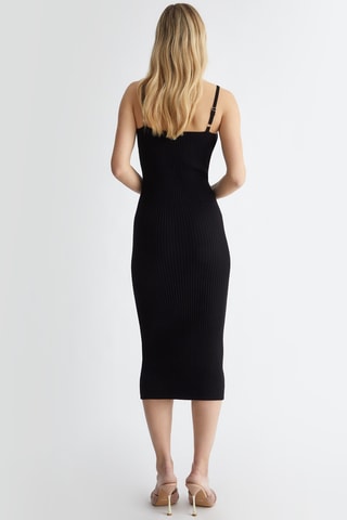 Robe fourreau - Noir