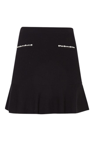 Minijupe taille haute - Noir