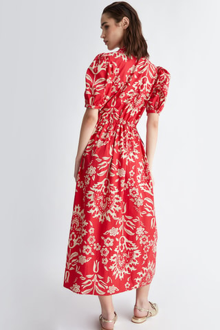 Robe chemise - Rouge