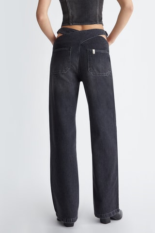 Jean wide legs - Bleu