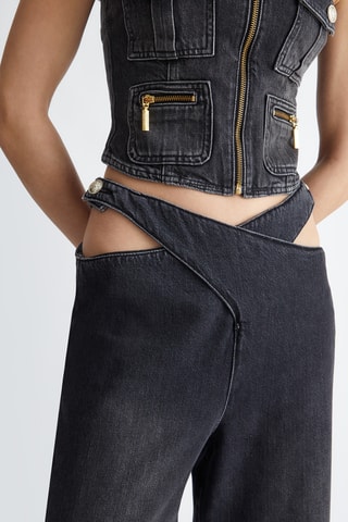 Jean wide legs - Bleu