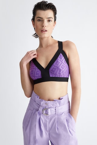 Crop top - Violet
