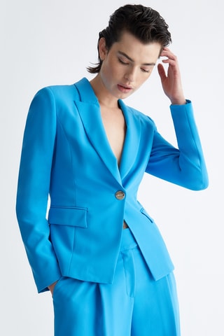 Veste de costume - Turquoise