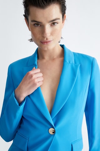 Veste de costume - Turquoise