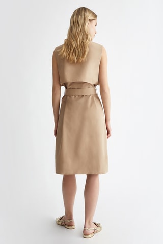 Trench senza maniche - Beige
