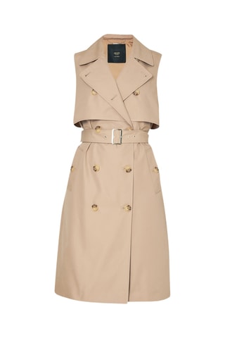 Trench senza maniche - Beige