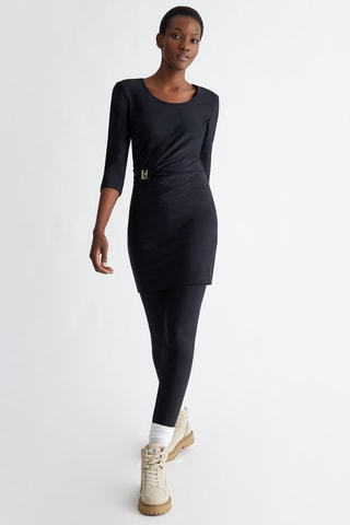 Robe fourreau - Noir