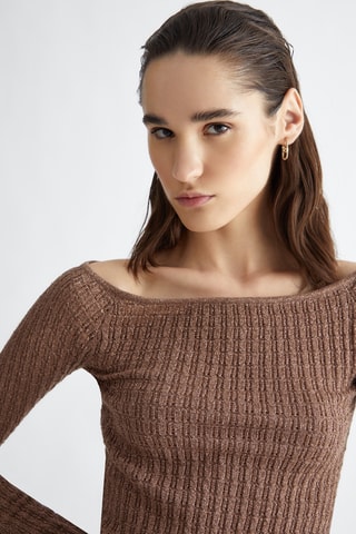 Top - Marron clair