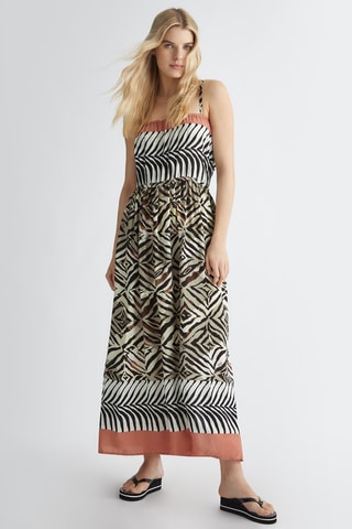 Robe longue - Multicolore