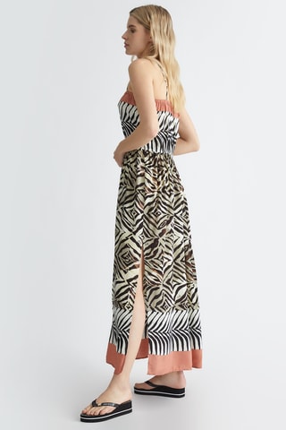 Robe longue - Multicolore