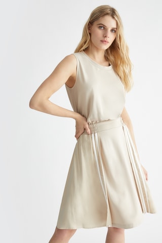 Robe patineuse - Écru