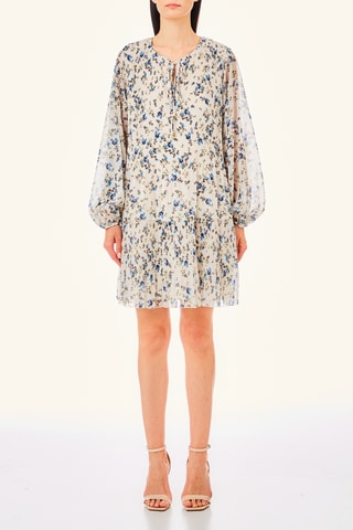 Robe plissée - Multicolore
