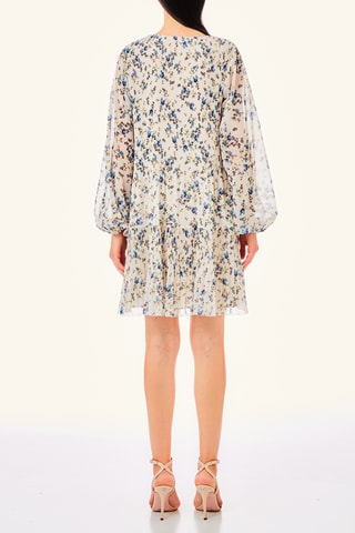 Robe plissée - Multicolore