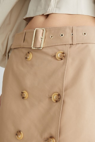Jupe droite - Beige