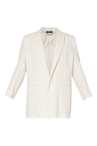Veste de costume en lin - Blanc