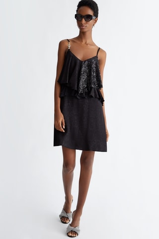 Robe droite - Noir