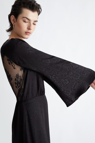 Robe droite - Noir