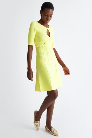 Robe patineuse - Jaune