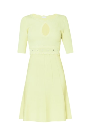 Robe patineuse - Jaune