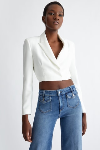 Veste courte - Blanc