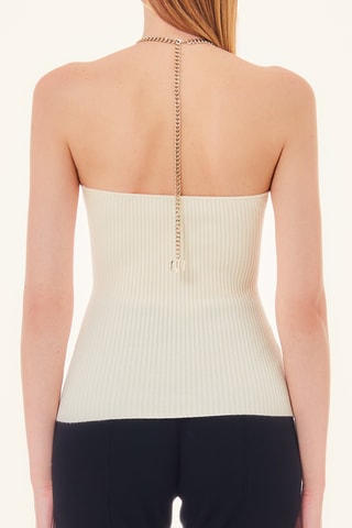 Top bustier - Blanc