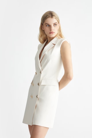 Robe chemise - Blanc
