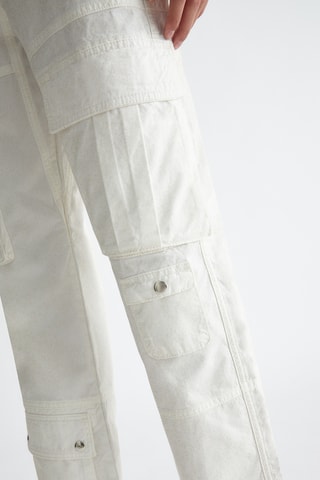 Pantaloni cargo - Bianco