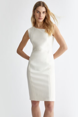 Robe droite - Blanc