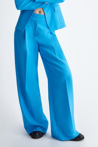 Pantalon palazzo - Turquoise