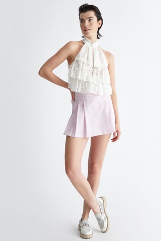 Blouse en dentelle - Blanc