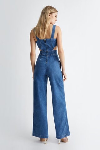Combinaison en jean - Bleu