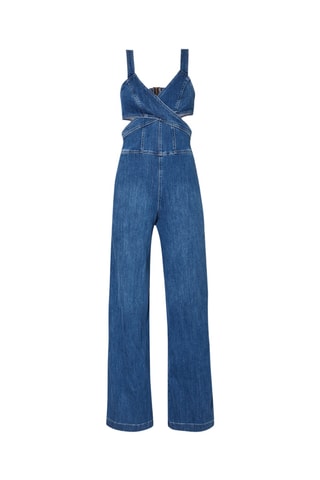 Combinaison en jean - Bleu
