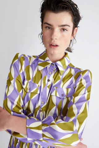 Robe chemise - Multicolore