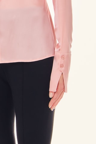 Chemisier en soie - Rose