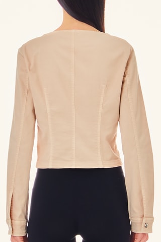 Veste en jean - Écru