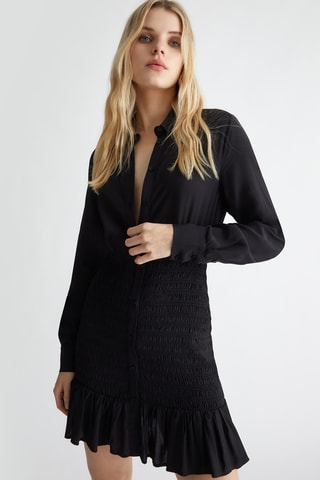 Robe chemise - Noir