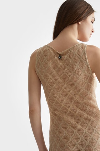 Robe droite - Beige
