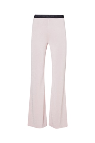 Pantaloni a vita alta - Rosa