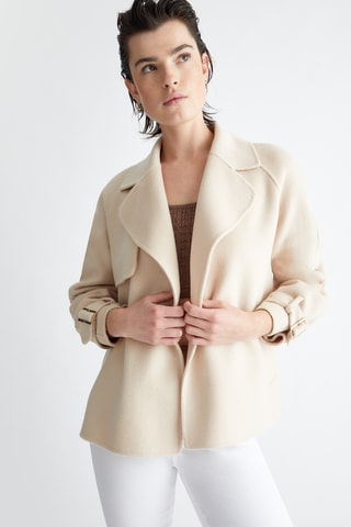 Giacca in lana - Beige